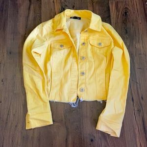 Yellow Jean Jacket